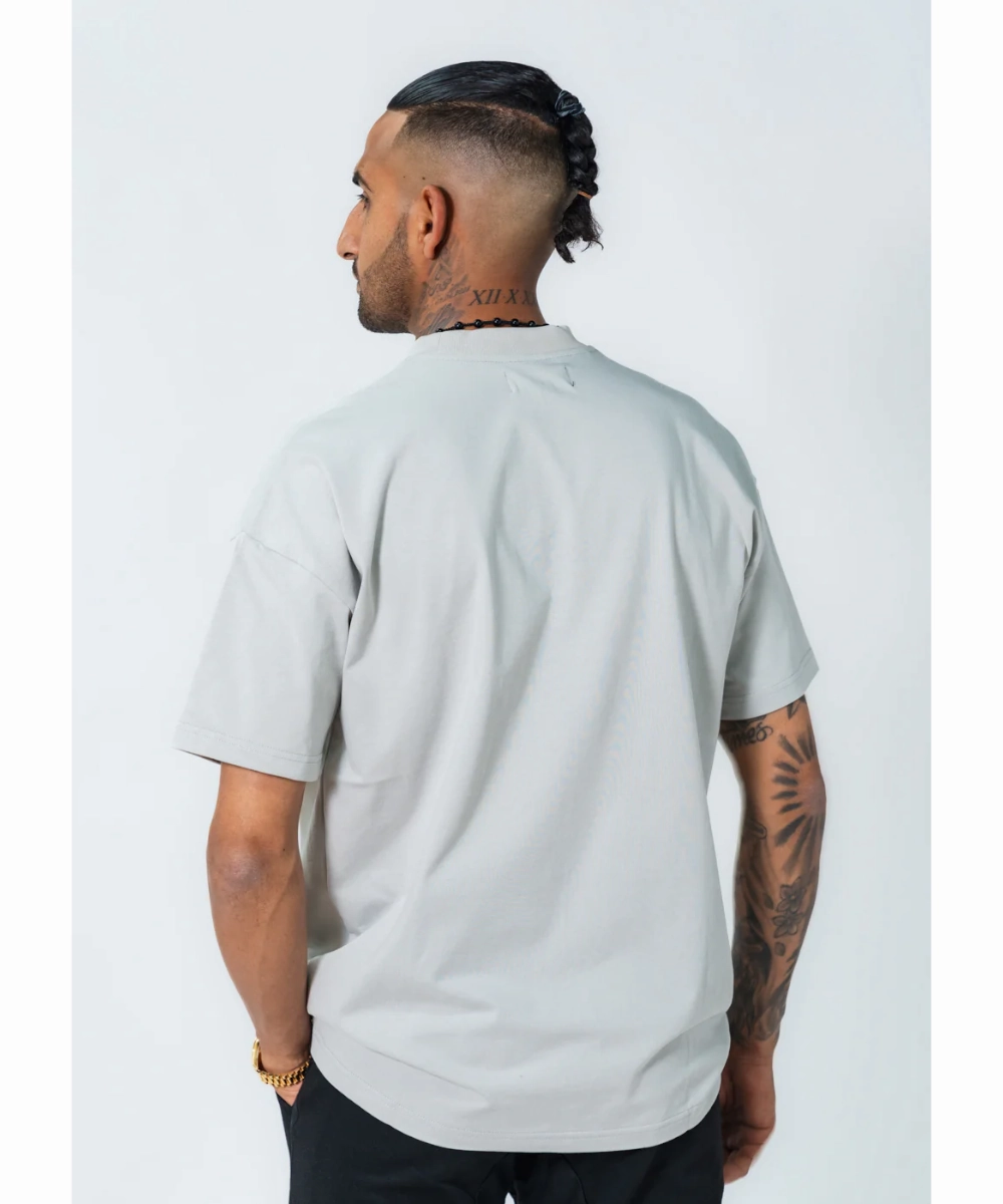 UNDRGROUND Puff Print Tee (Off Grey) Spirit Glow Dad Core
