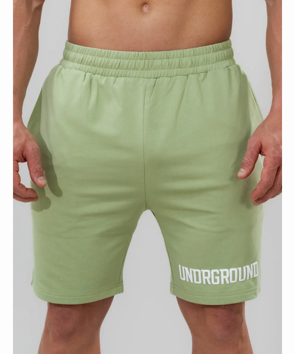UNDRGROUND Relaxed Fit Shorts (Olive) Cloud Core