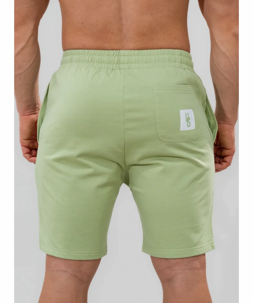 UNDRGROUND Relaxed Fit Shorts (Olive) StaticFreeLining Flexible Waistline