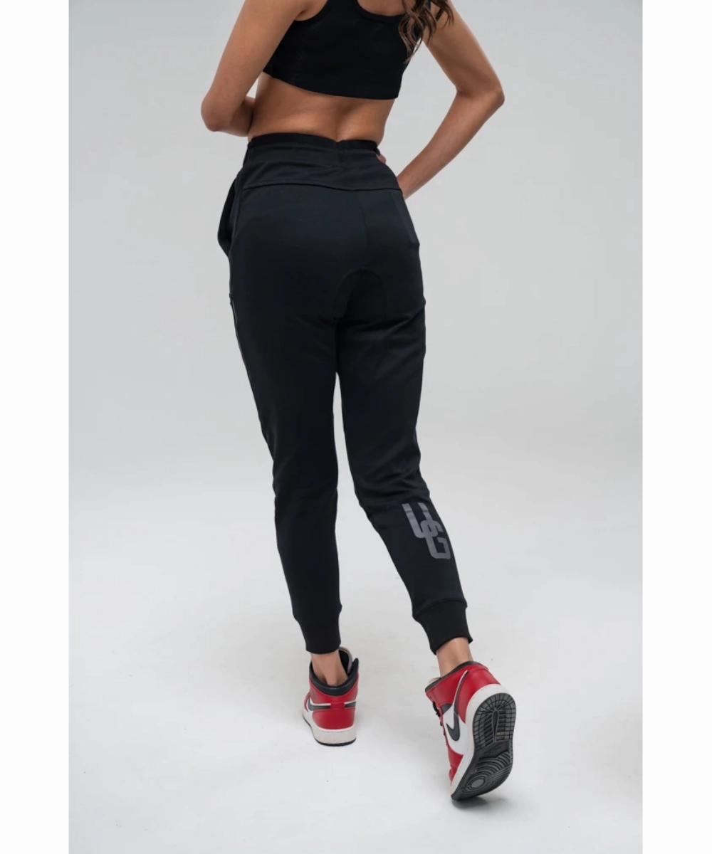 UNDRGROUND Tapered Joggers (Black/Grey) Shoot Mood