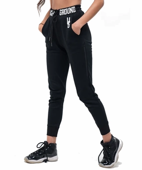 UNDRGROUND Tapered Joggers (Black/White) Sport Glow Breath Skin