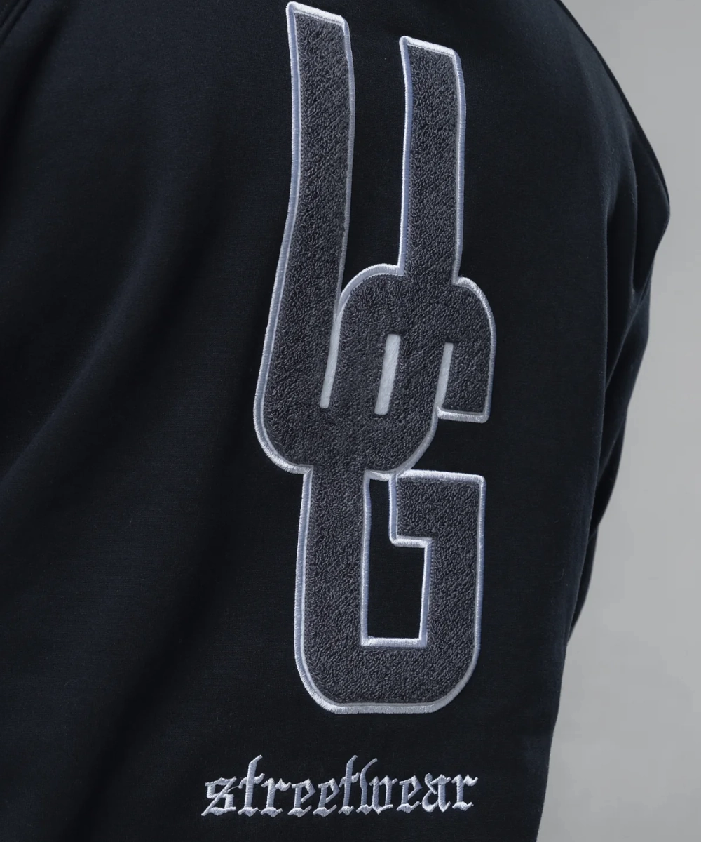 UNDRGROUND Warm Up Hoodie (Black) FlexibleElasticity Glitter Glow
