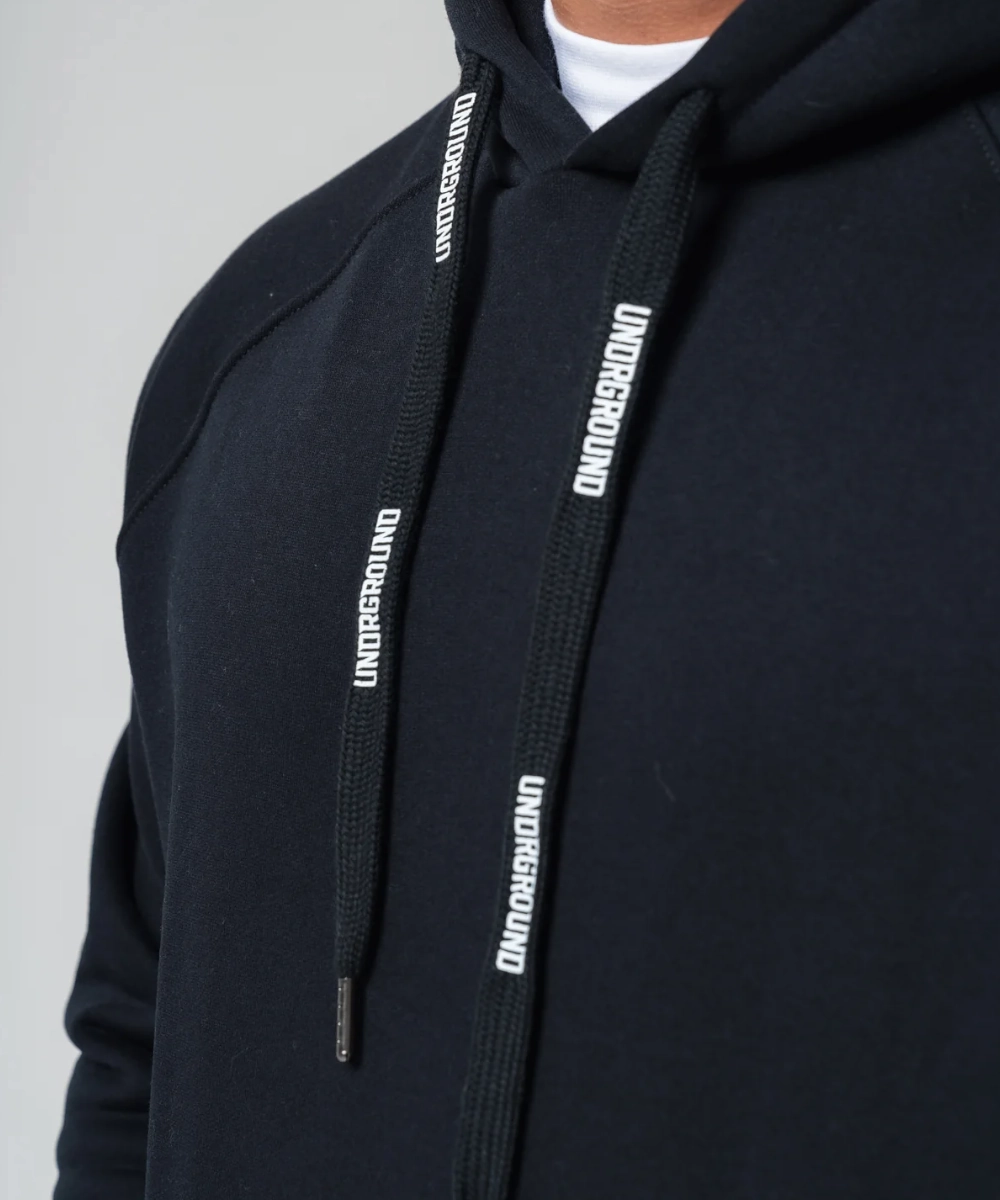 UNDRGROUND Warm Up Hoodie (Black) Swim Easy