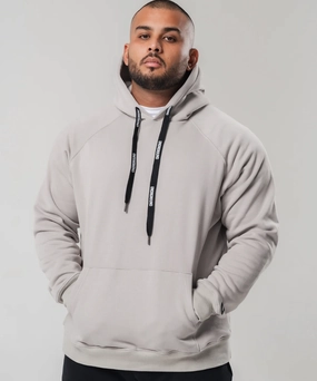 UNDRGROUND Warm Up Hoodie (Deep Taupe) Cozy Vibe Open Glow