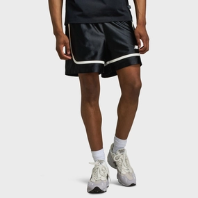 New Balance Hoops 5 Inch Knit Short / Black yoga clothes