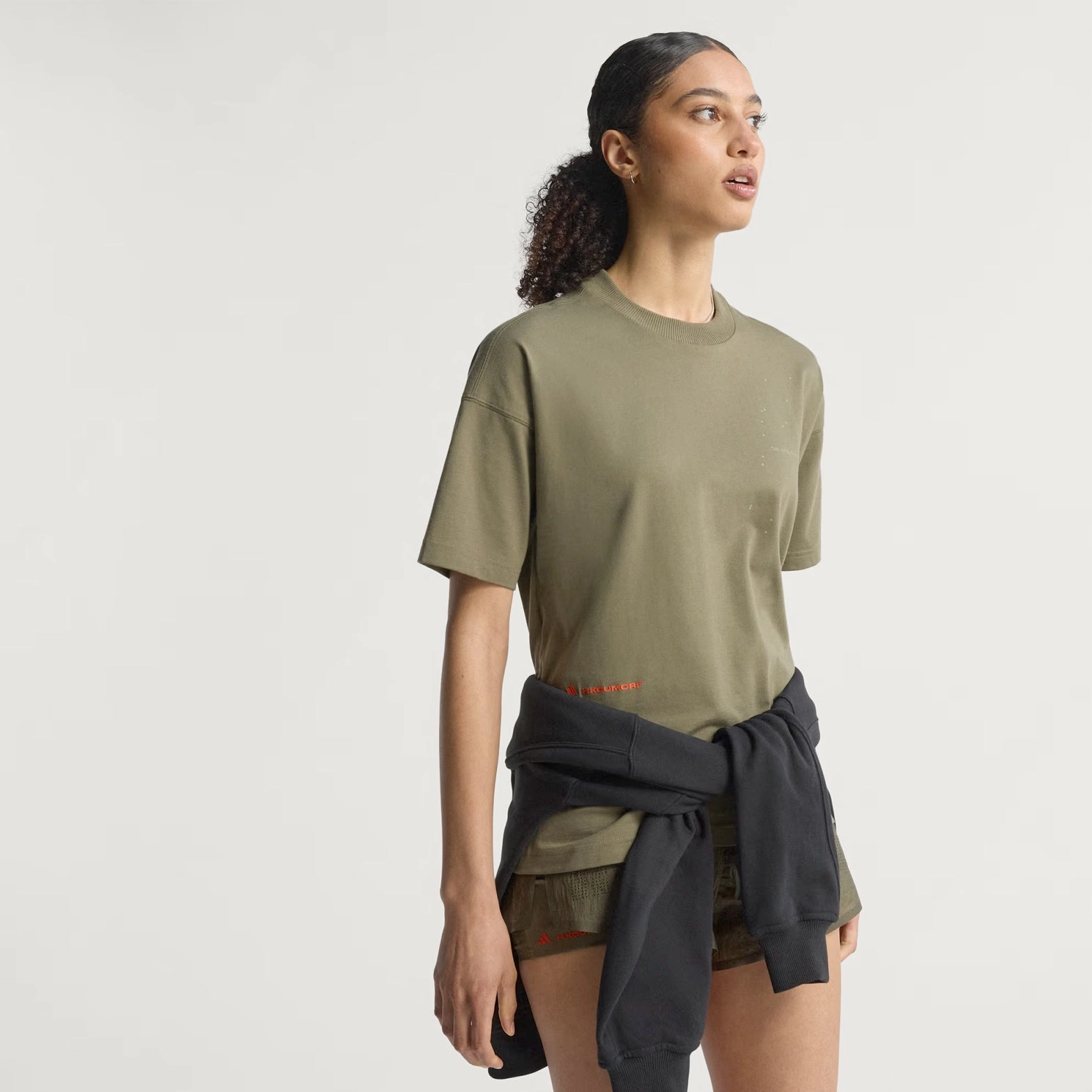 Diamond Soul Unisex Adi365 H.Koumori Running Tee Olive Strata