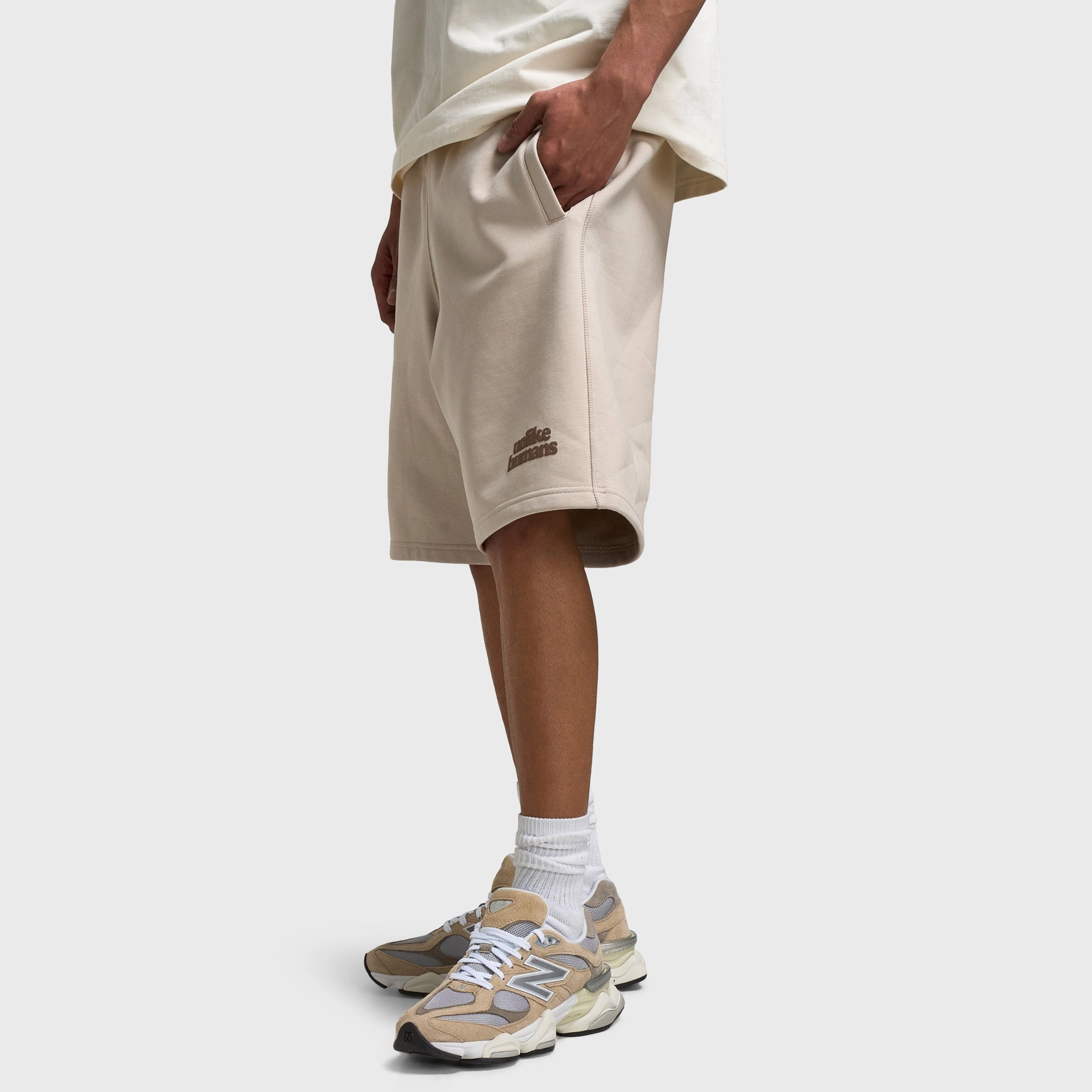 Sun Protection Fabric Unlike Humans Bubble Short / Silver Lining