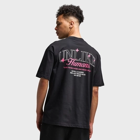 Stretch Fit Unlike Humans Encore Graphic T-shirt  / Black