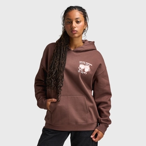 Fashion Event Unlike Humans Women's Coffee Overhead Hoodie / French Roast