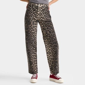 Party Ready EcoConscious Production Unlike Humans Women's Jeans / Leopard Wash