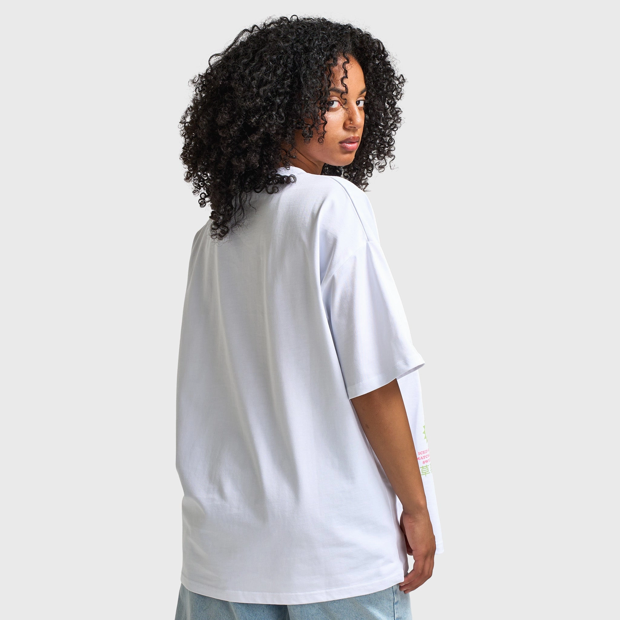 Unlike Humans Women's Matcha Tee / Optic White UltraSoftBrushedInterior