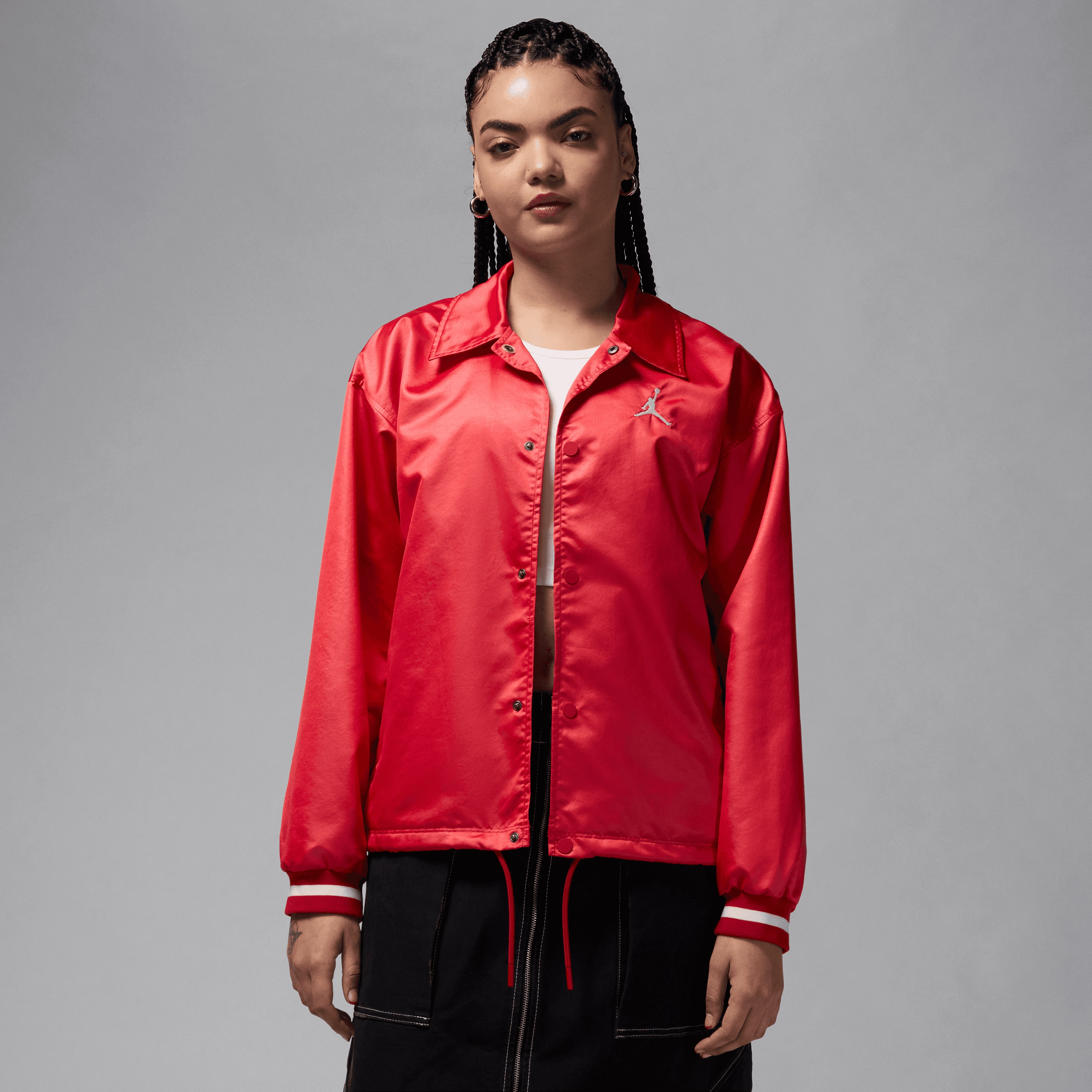 WeatherproofCoating ErgonomicCut Jordan Women's 40th Anniversary Coaches Jacket