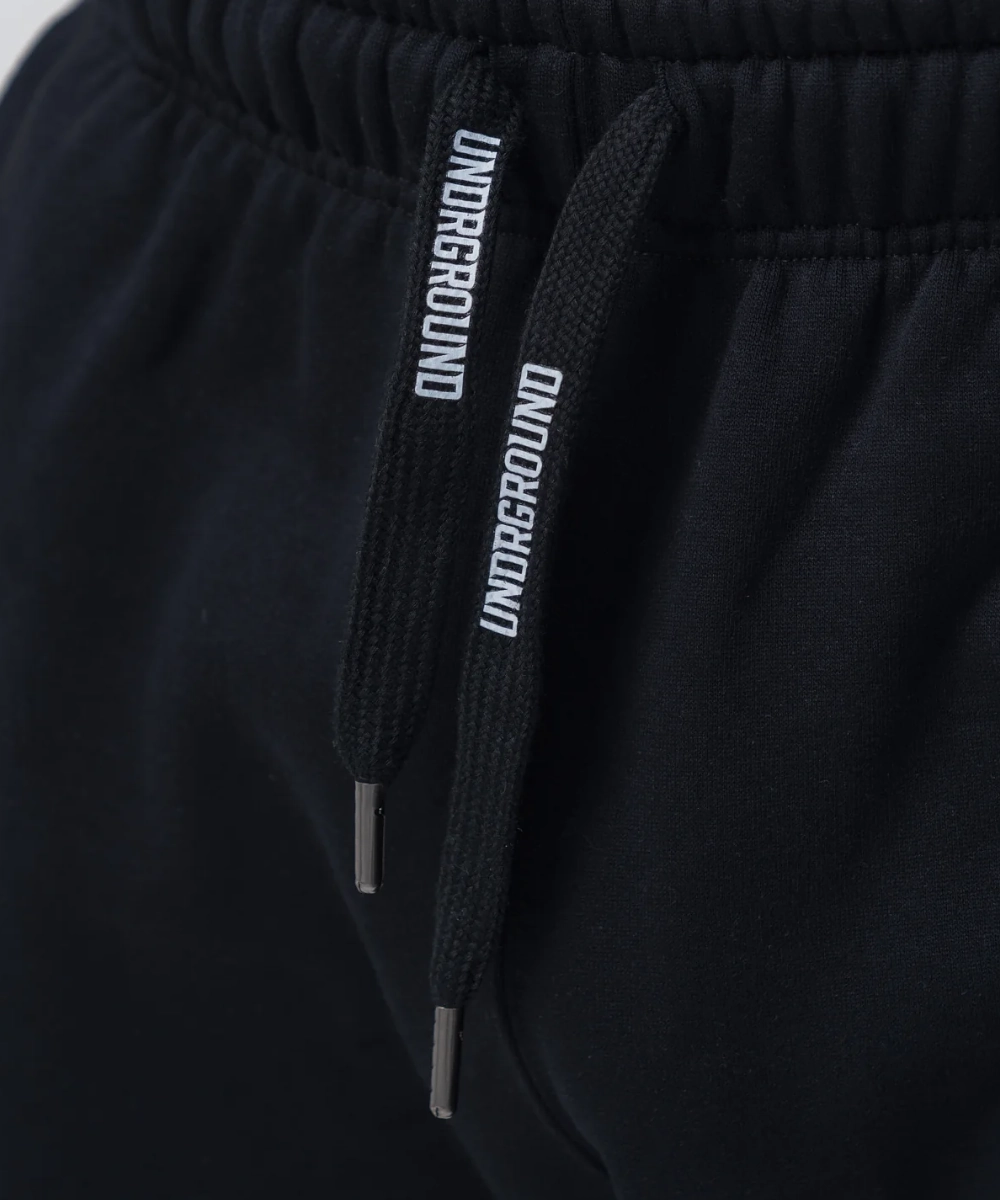 UNDRGROUND Reflective Tapered Joggers (Black) Pure Fit Mediterranean Air