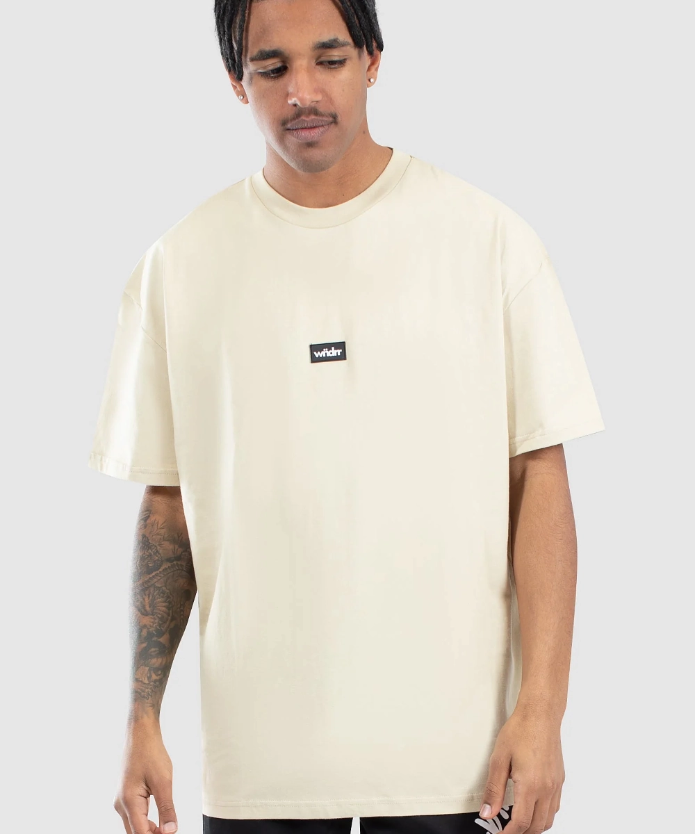 AntiStatic Treatment WNDRR Hoxton Vintage Fit Tee (Tan)