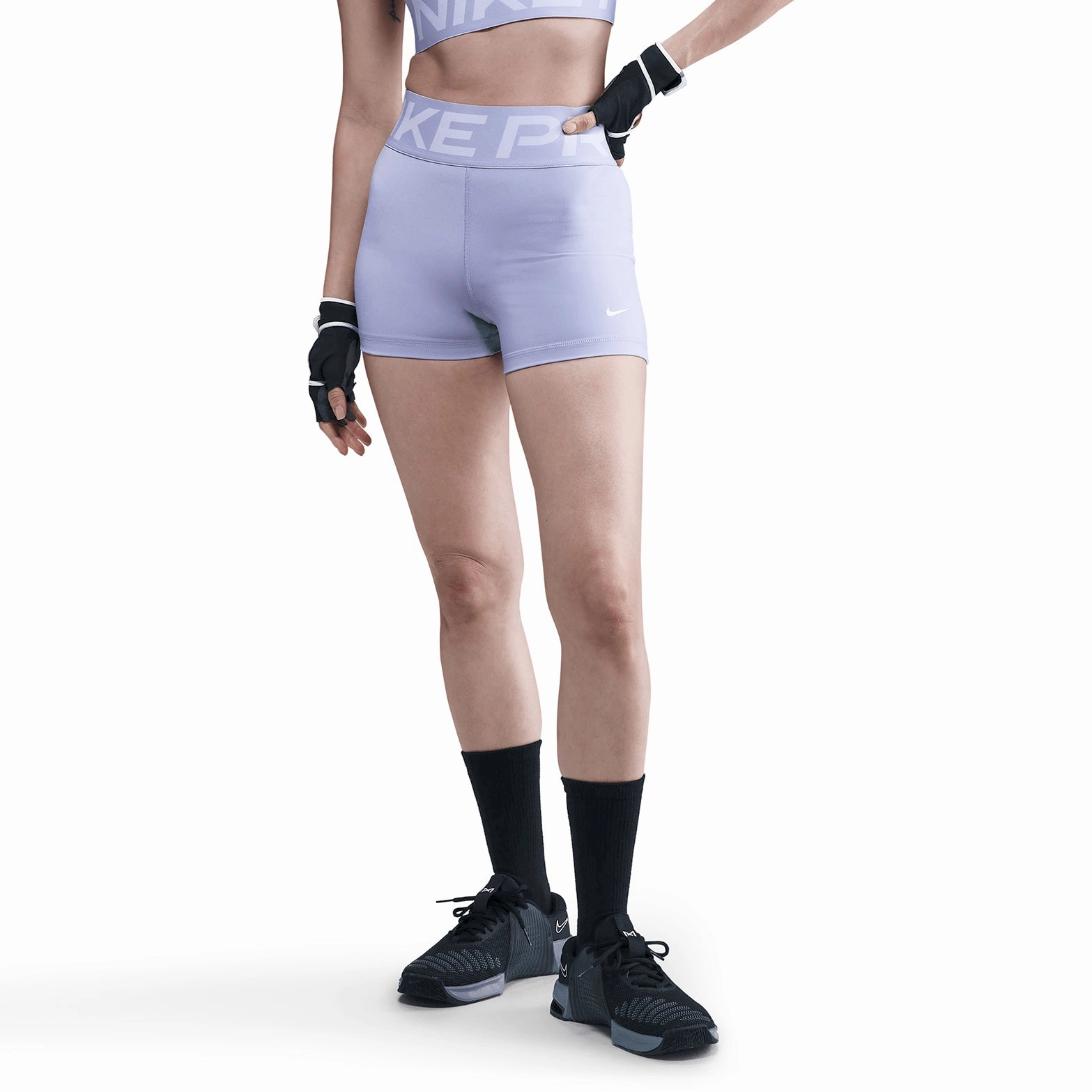 Handmade Glow Women's Pro Sculpt 3 Inch Short Lilac Ice / White