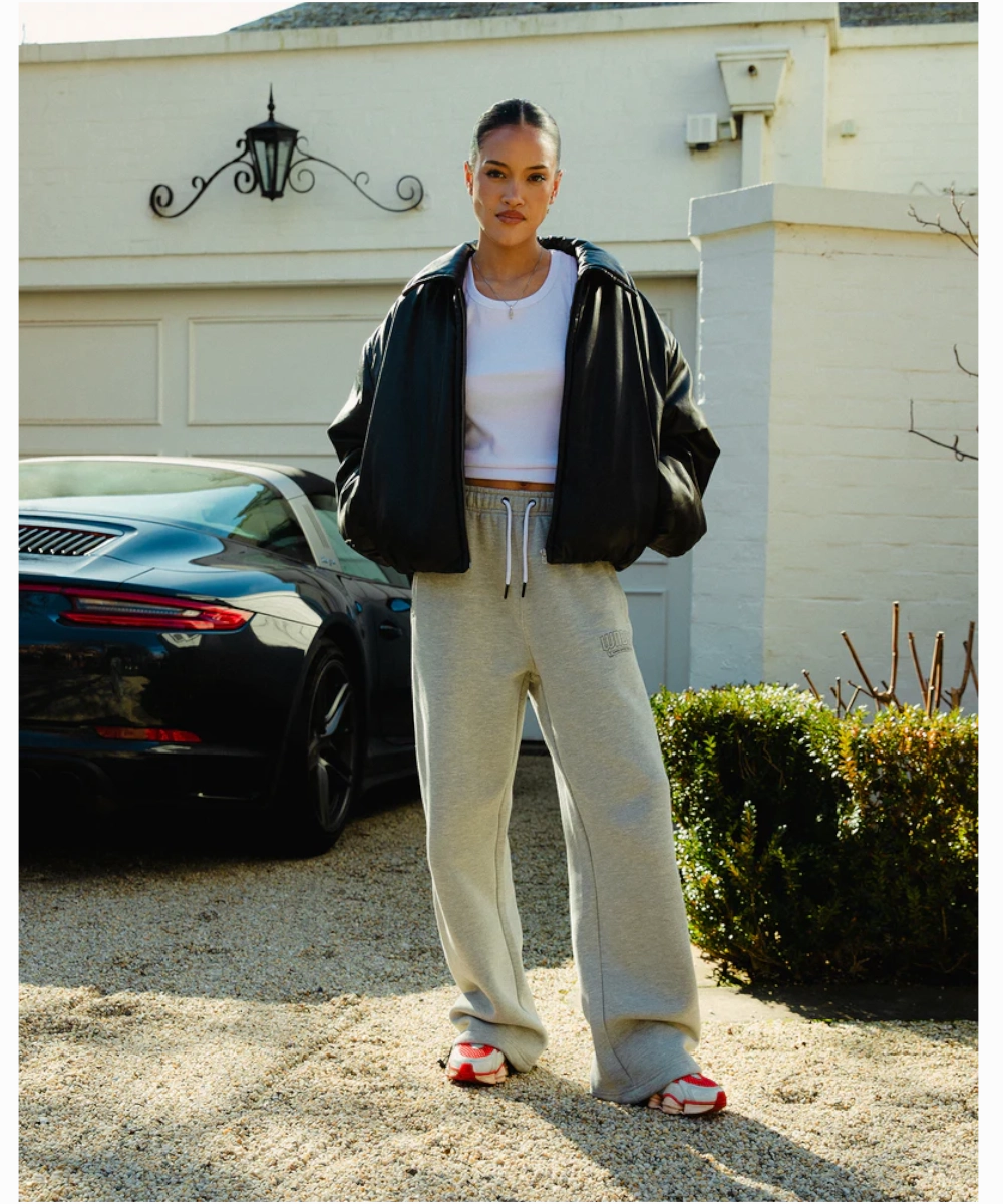 WNDRR Banner Lounge Trackpant (Grey Marle) Functional Fit Windproof Outer Layer