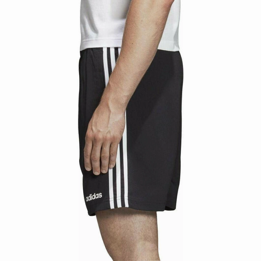 Evening Chic adidas Essentials 3 Stripes Chelsea Mens Training Shorts - Black
