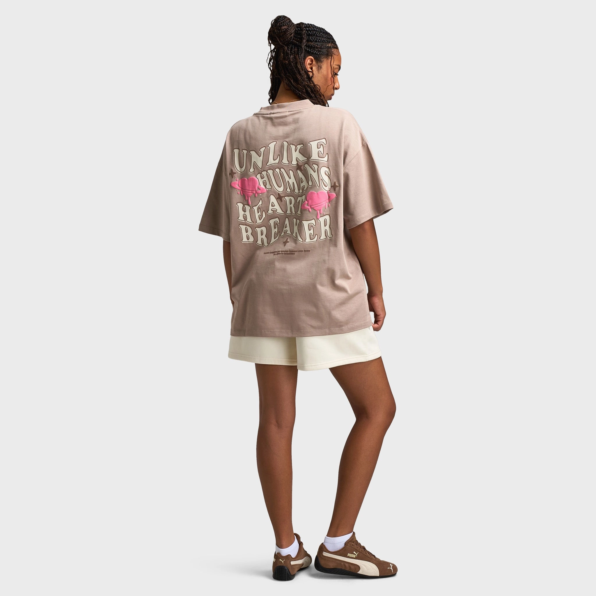 Unlike Humans Women's Wave Tee / Goat Leisure Casual