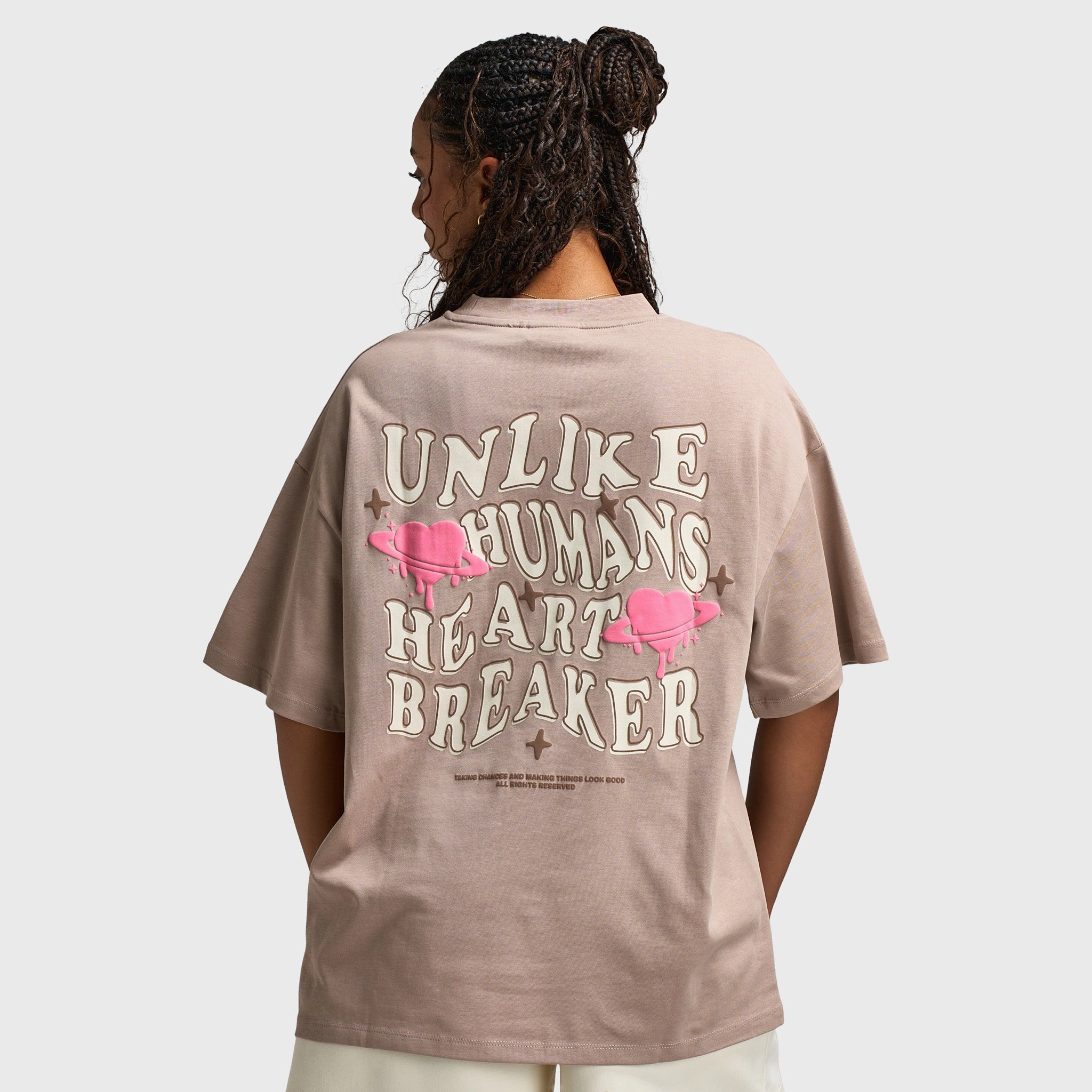 Trendy Top Unlike Humans Women's Wave Tee / Goat