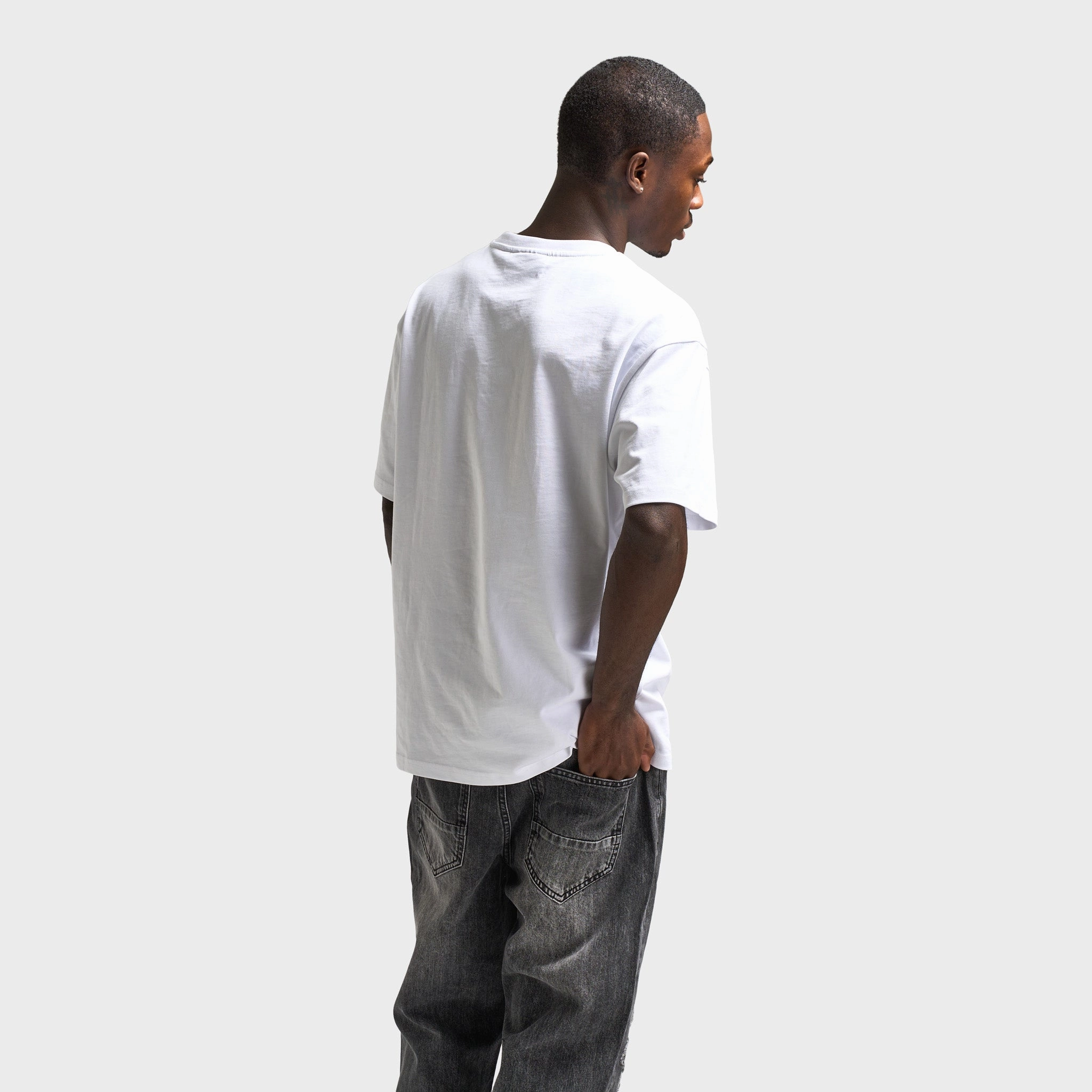Supply & Demand Crawler Graphic T-Shirt / Optic White Quick Lightness