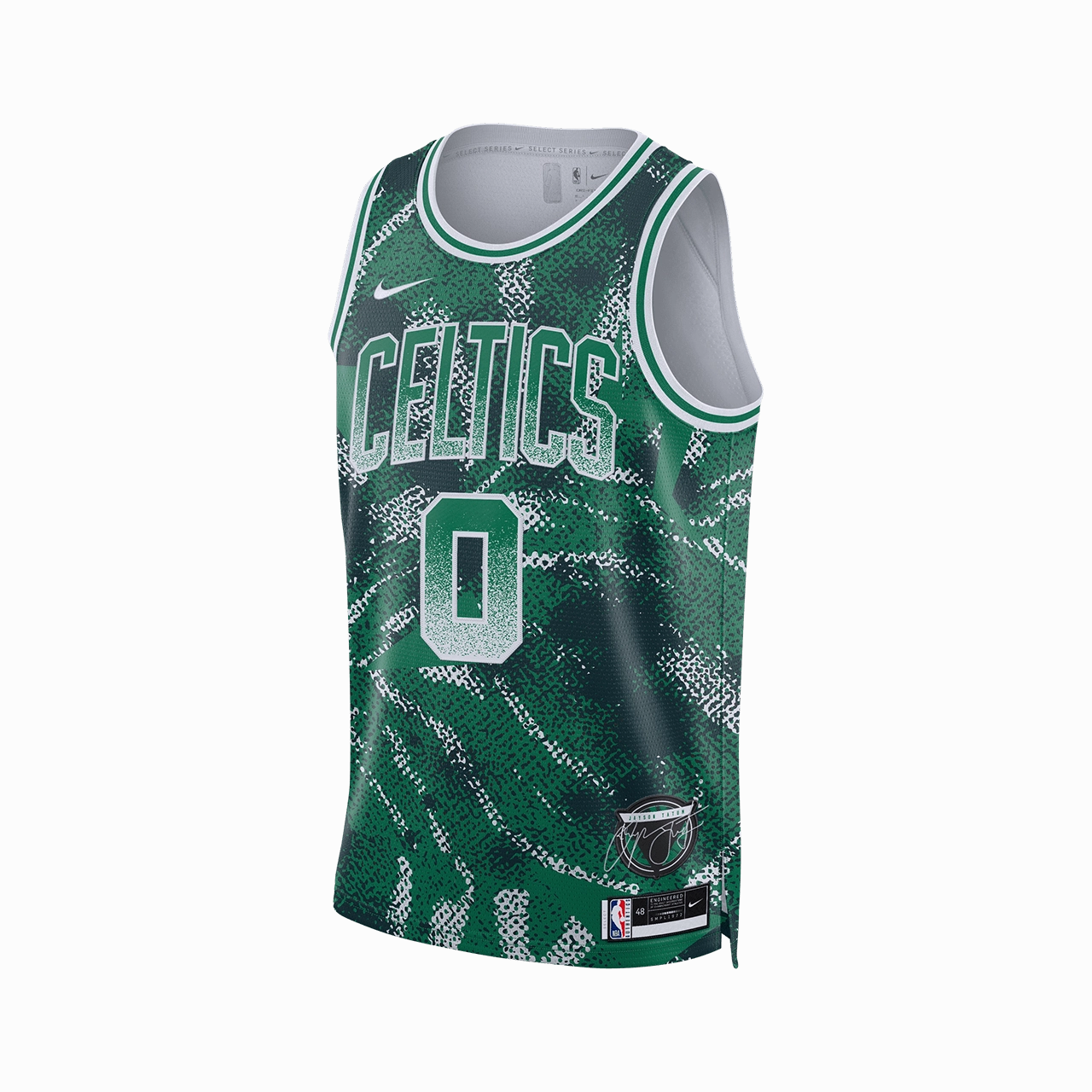 Nike Dri-FIT NBA 2024/25 Select Series Swingman Jersey - Jayson Tatum Boston Celtics Elasticated Cuffs port