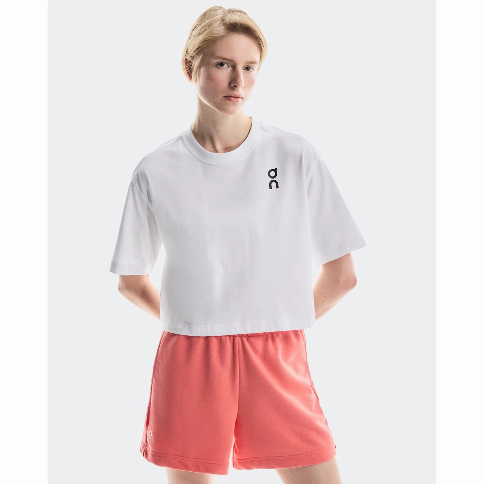 Women's Club Boxy-T White Noble Grace