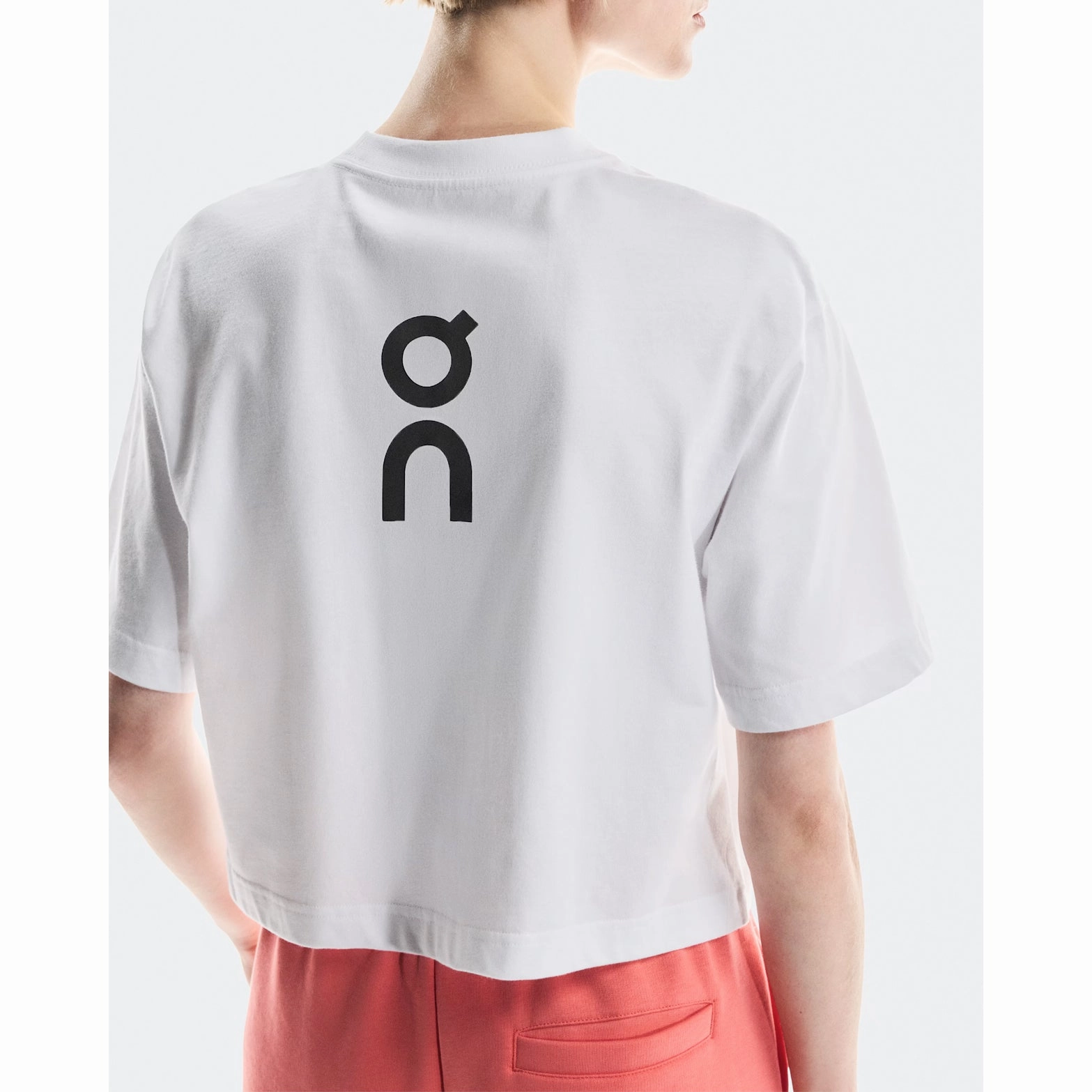 Women's Club Boxy-T White Frost Glow