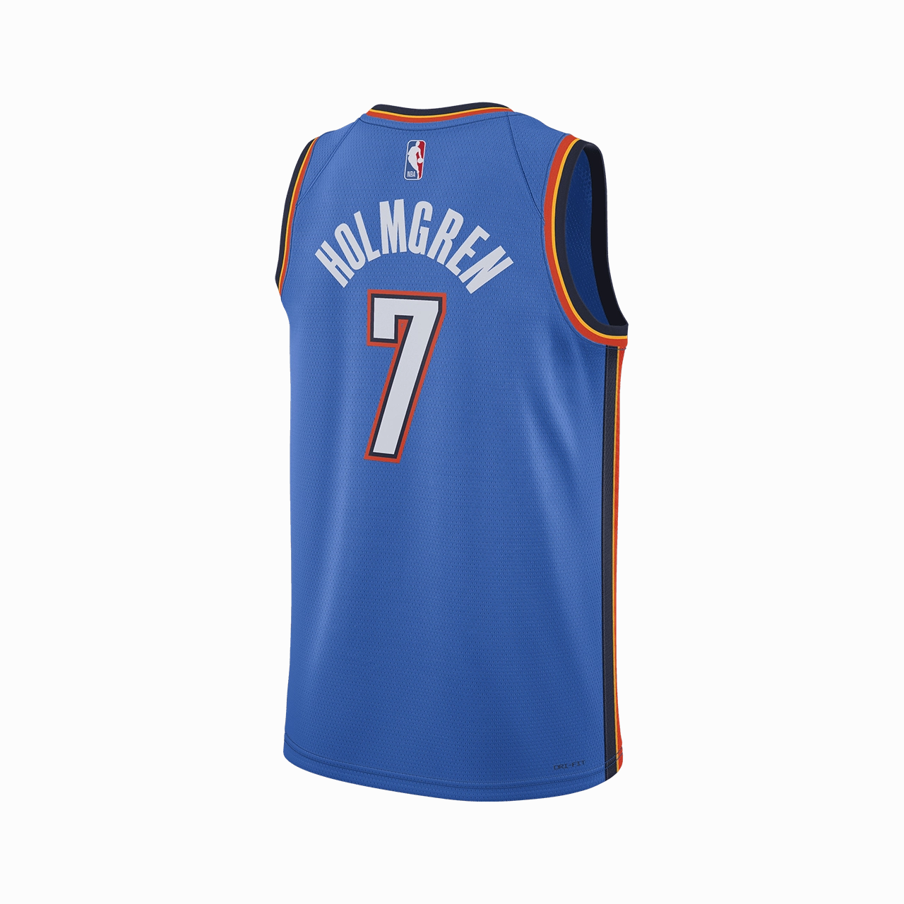 Nike Dri-FIT NBA Icon Edition Swingman Jersey - Chet Holmgren Oaklahoma City Thunder Layered Paneling sonar detection
