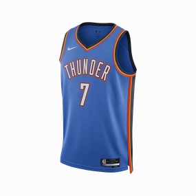 Nike Dri-FIT NBA Icon Edition Swingman Jersey - Chet Holmgren Oaklahoma City Thunder Reinforced Stitching