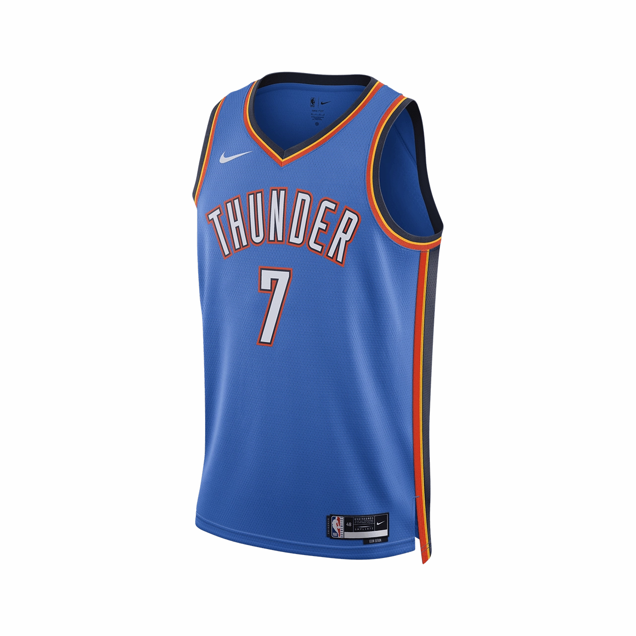 Nike Dri-FIT NBA Icon Edition Swingman Jersey - Chet Holmgren Oaklahoma City Thunder group use