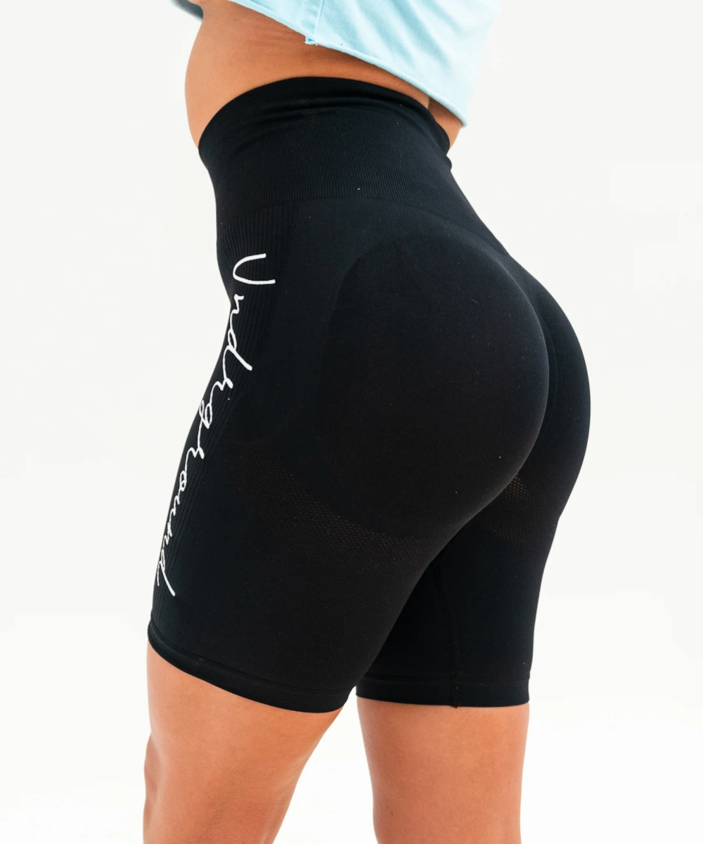 UNDRGROUND Booty Shaper Bike Shorts (Black) LowProfile Fasteners