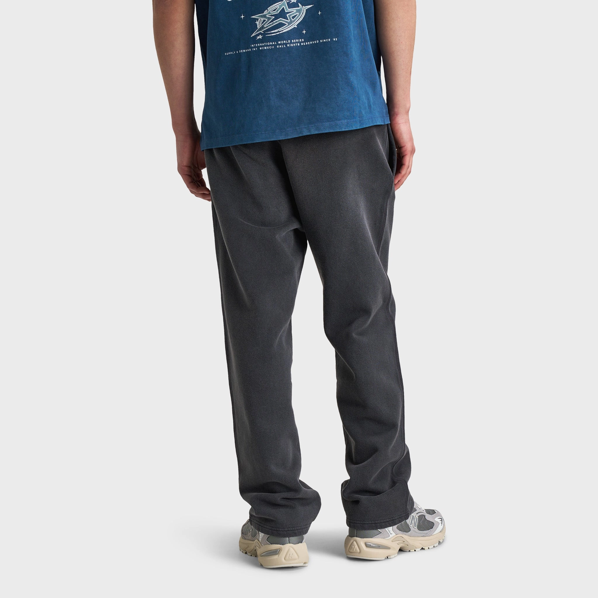 Supply & Demand Chrome Star Pants / Washed Black cleaner