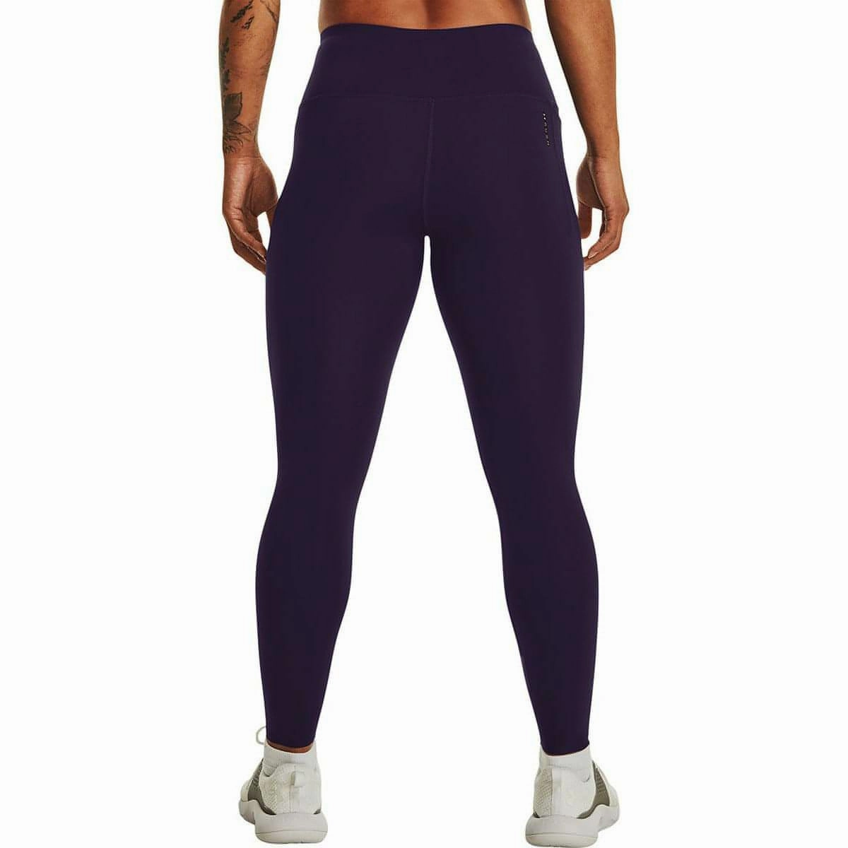 Under Armour Rush SmartForm Womens Long Training Tights - Purple Conscious Core Fairy Mood