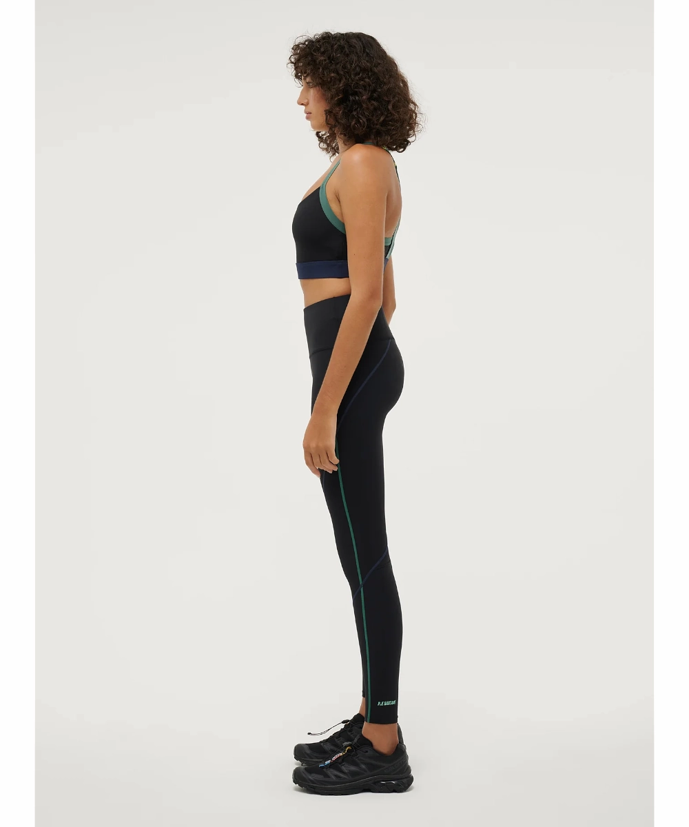 P.E Nation Takeover Legging (Black) DoubleLayered Collar