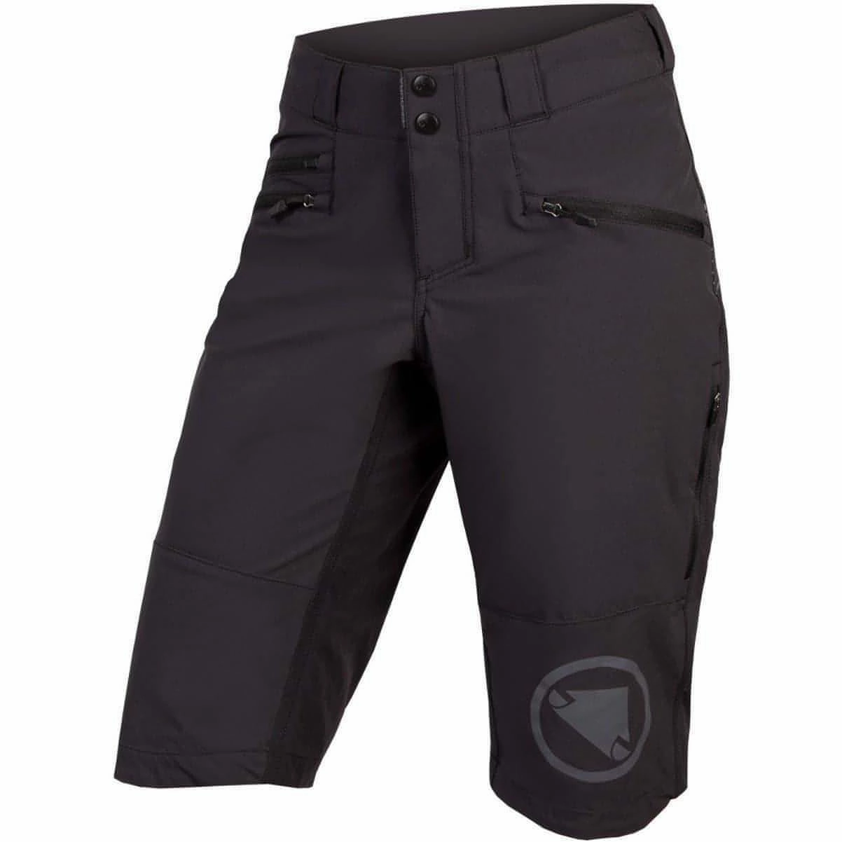 Occasion Endura Singletrack II Womens Baggy Cycling Shorts - Black