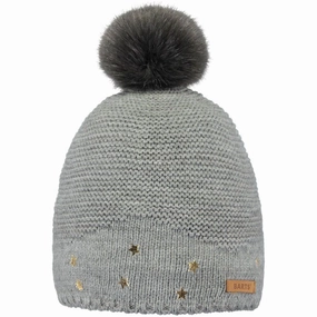 Durable Outer Layer Barts Nerida Junior Beanie - Grey