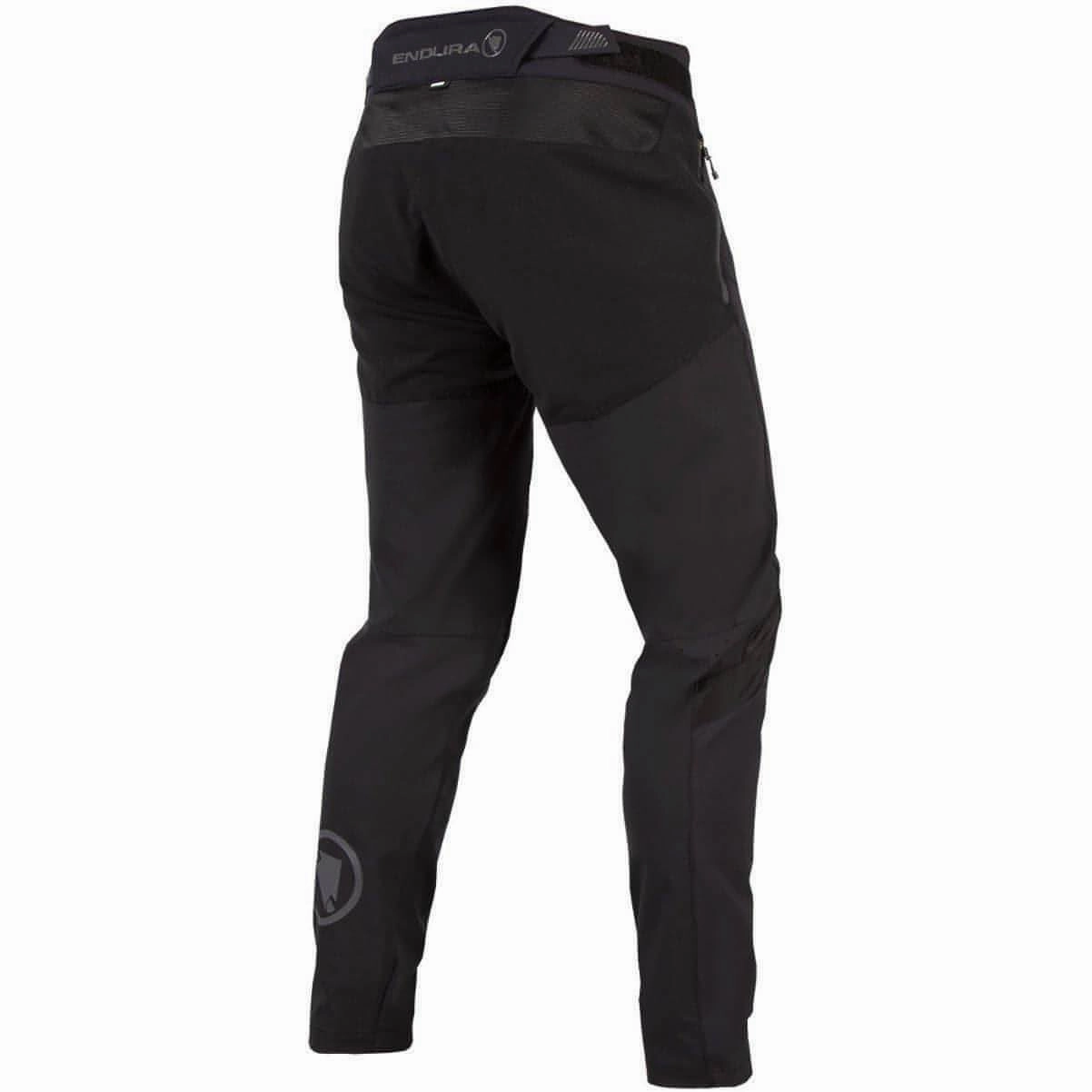 Endura MT500 Burner Mens Cycling Trousers - Black Cozy Wear Durable Construction
