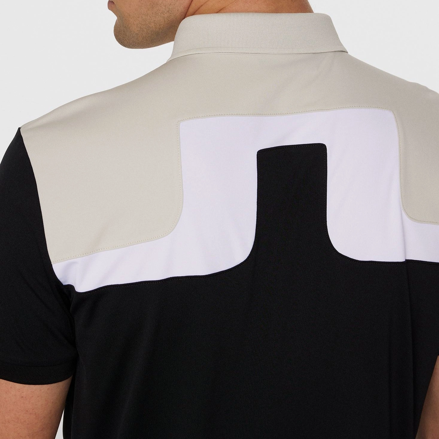 Golf Apparel J.Lindeberg Jeff Golf Polo Shirt - Black