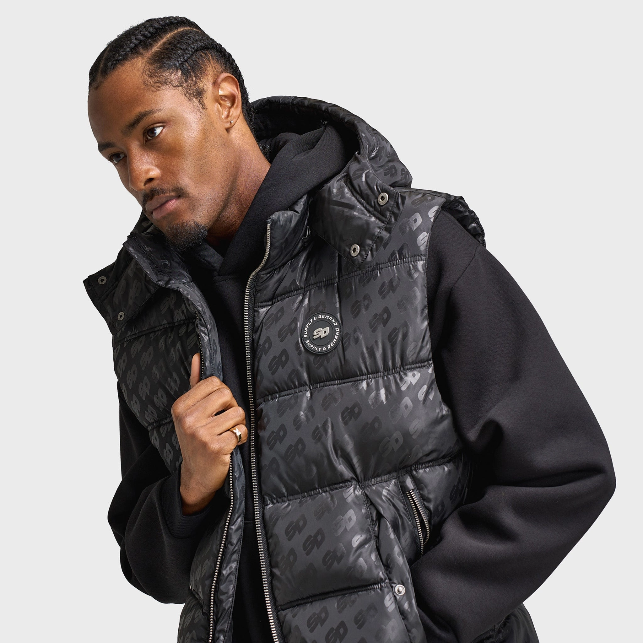 Modular Layering System Supply & Demand Debut Gilet / Black