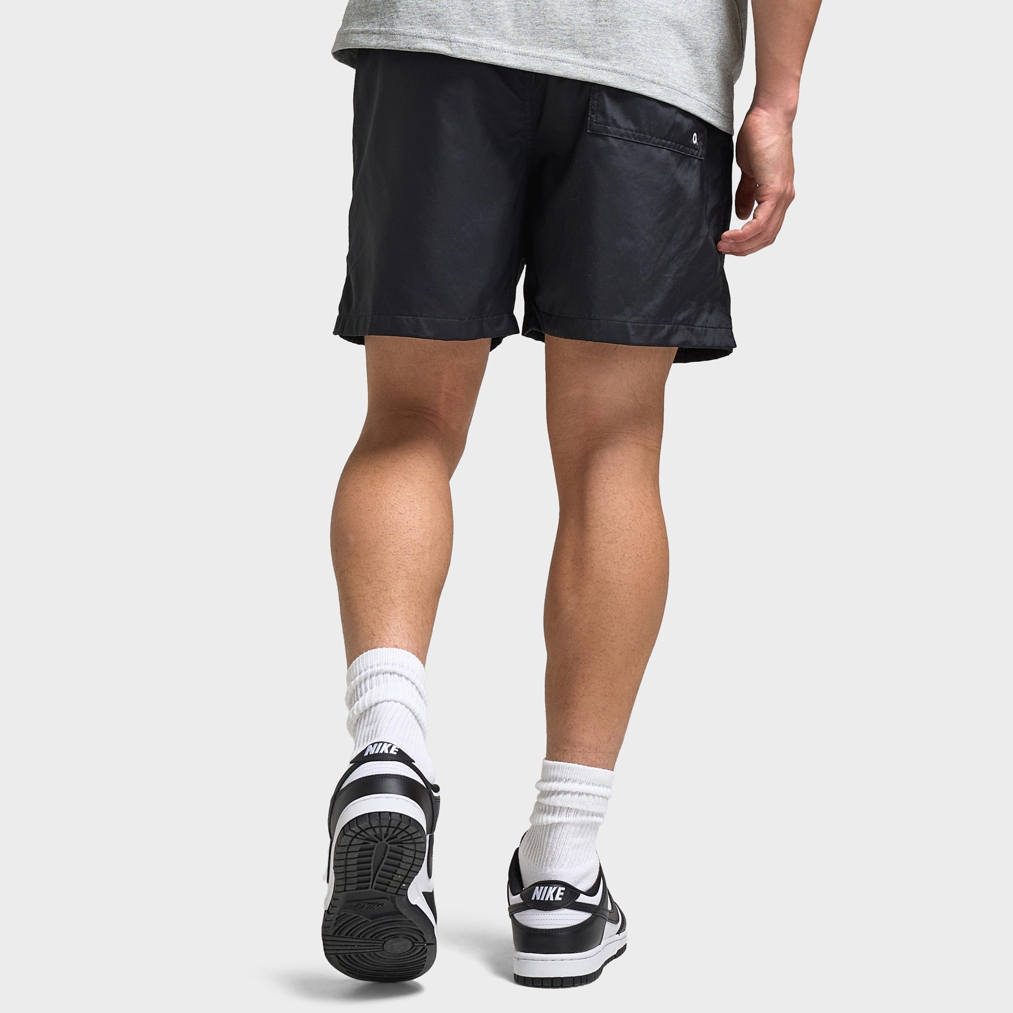 Nike Club Flow Shorts Block 2.0 Black / White Regular Fit
