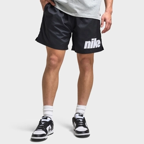 Nike Club Flow Shorts Block 2.0 Black / White corduroy shorts Lounge Ready