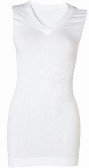 Castelli Calorosa Sleeveless Womens Cycling Base Layer - White Vented Panels