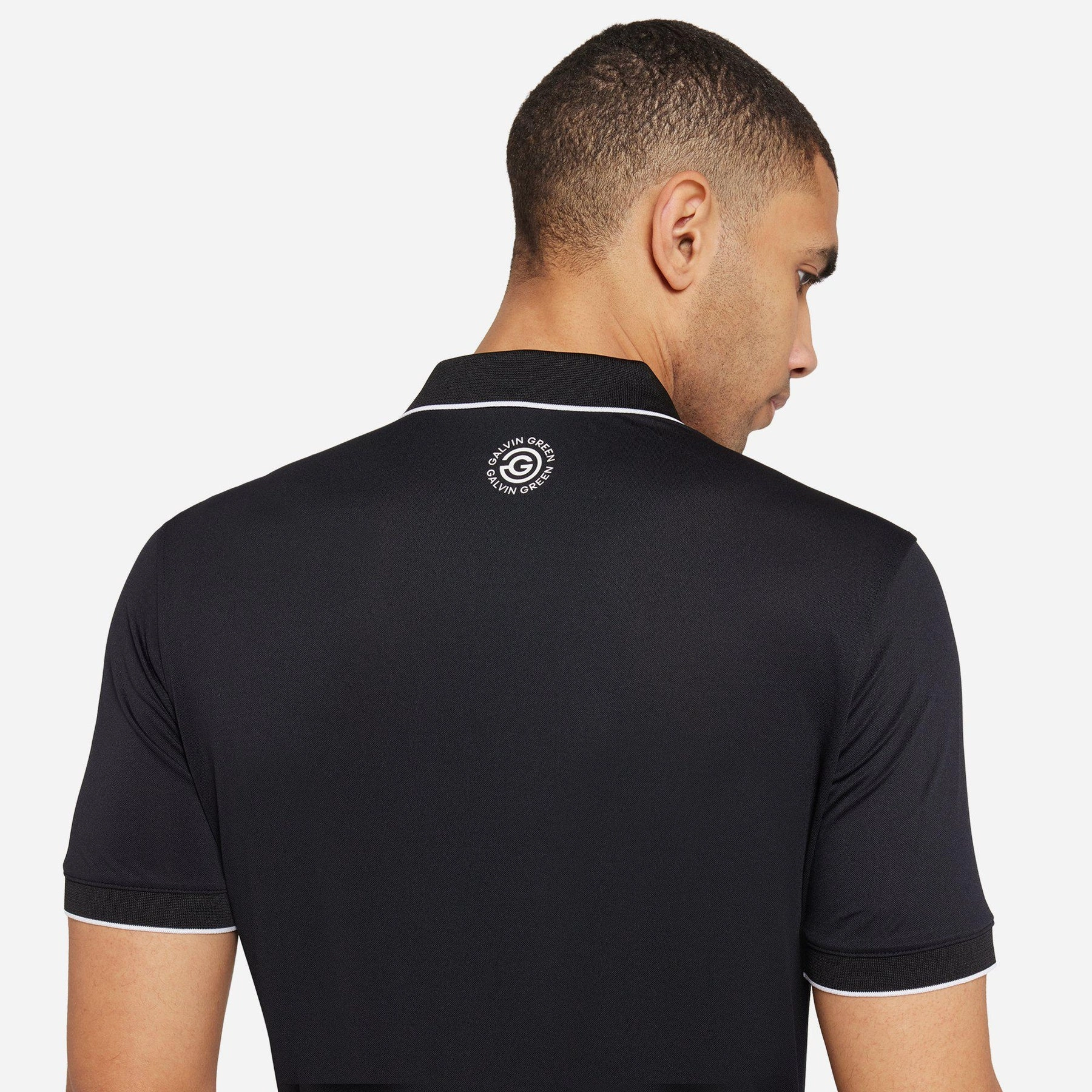 Galvin Green Marty Golf Shirt - Black QuickDry Technology Versatile Style