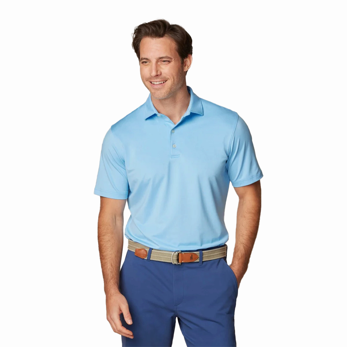 Johnnie-O Birdie Polo Reflective Safety Accents