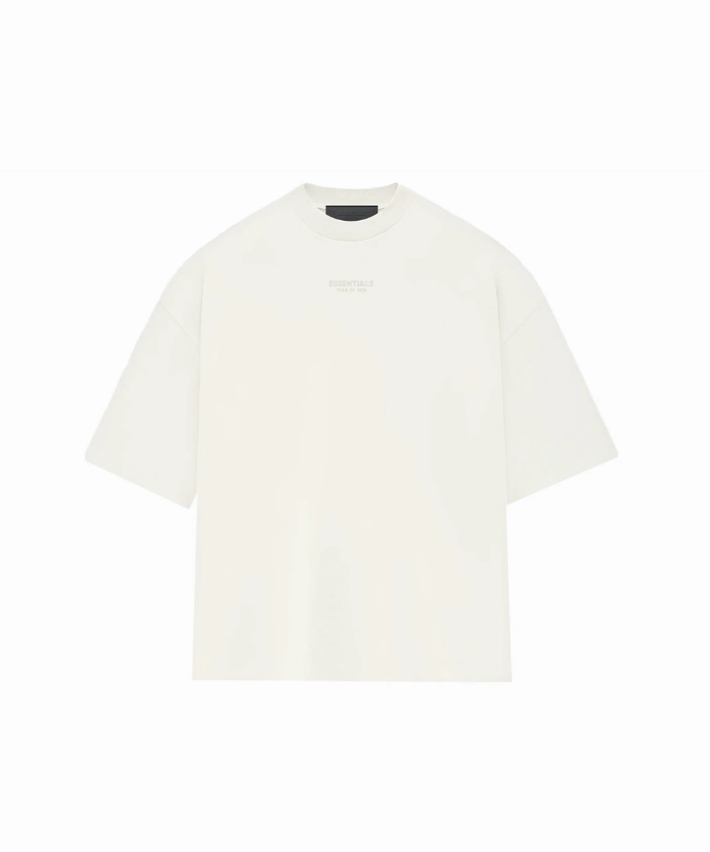 Fear Of God ESSENTIALS Tee FW23 (Cloud Dancer) QuickDry Material Nordic Light