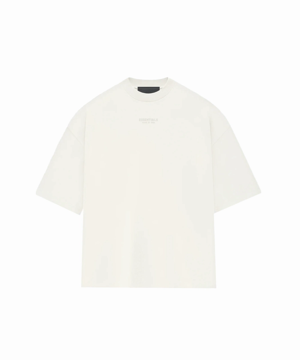 Fear Of God ESSENTIALS Tee FW23 (Cloud Dancer) ElasticCuffDesign TemperatureRegulating