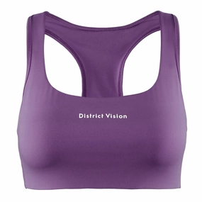 Women's Twin Layer Medium Support Bra Nightshade Village Charm
