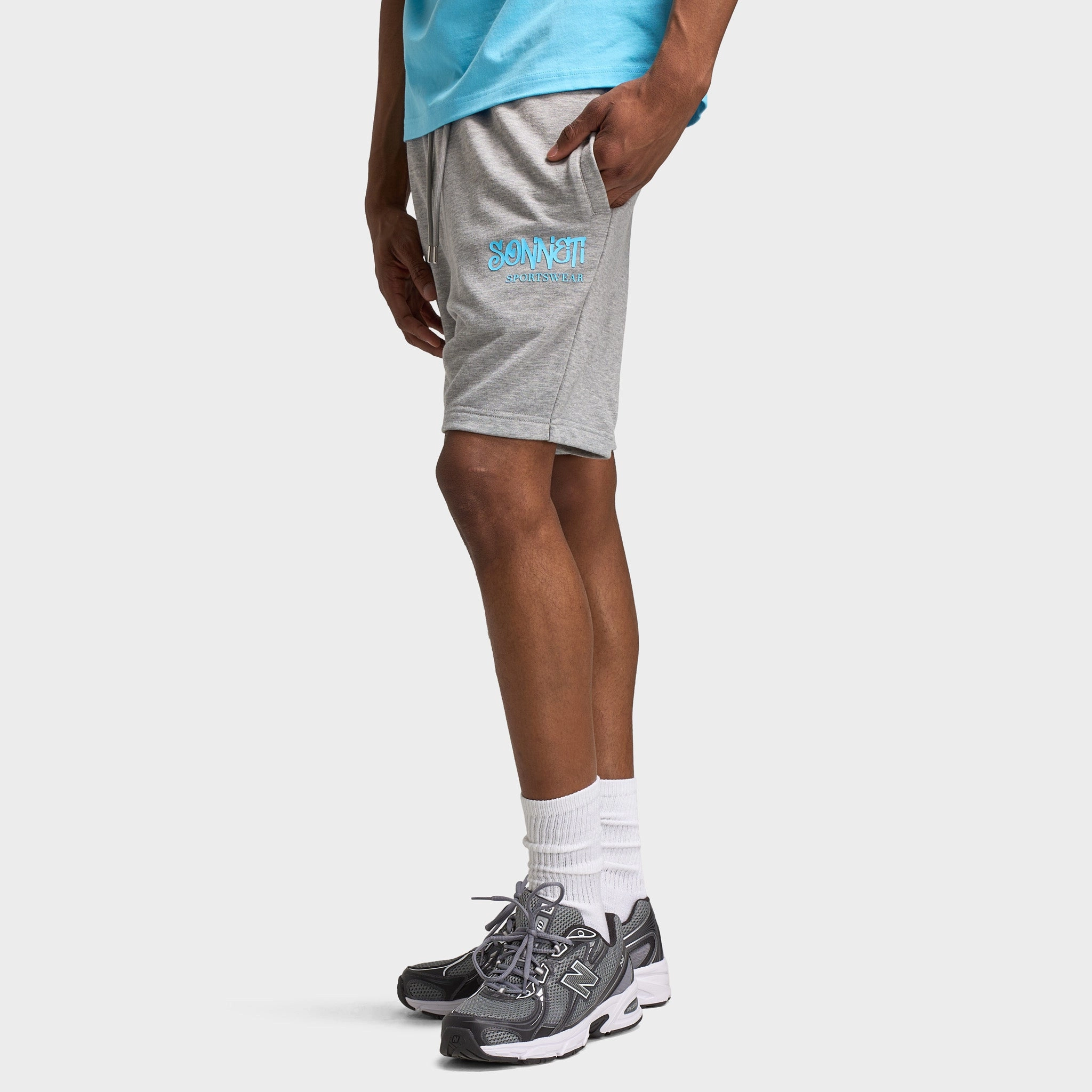 Sonneti World Shorts / Heather Grey Gym apparel