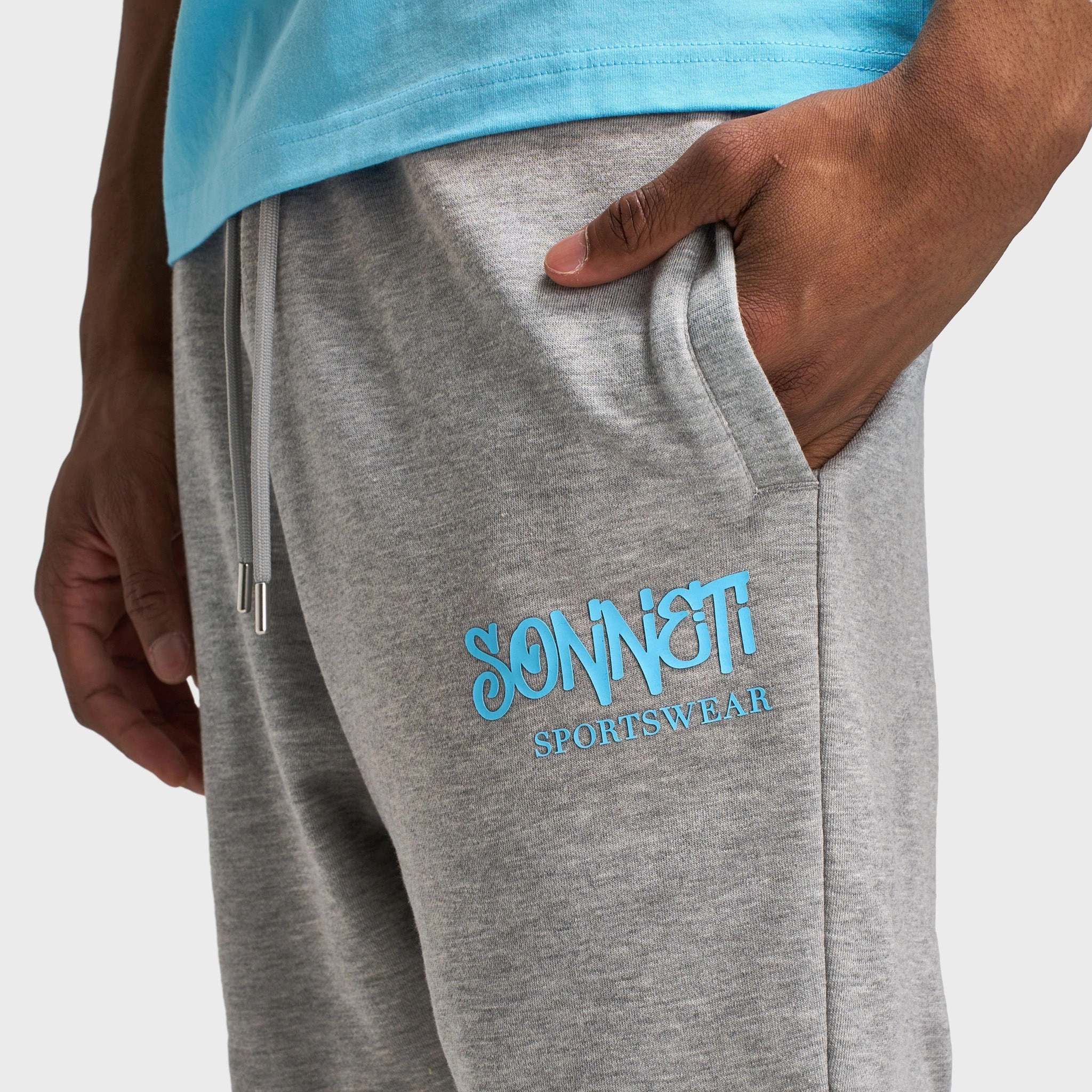 Sonneti World Shorts / Heather Grey Summer Wardrobe MoistureWickingLining