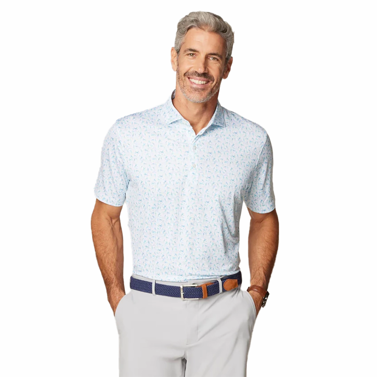Johnnie-O Sand Bagger Polo Relaxed Hoodie
